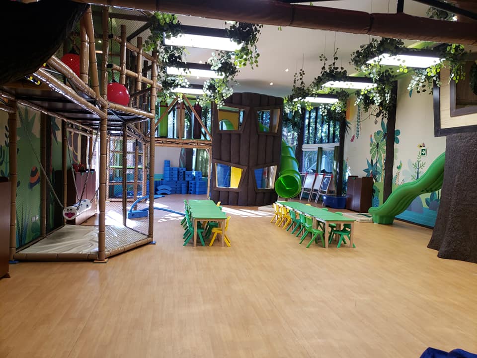 picture of an indoor playground