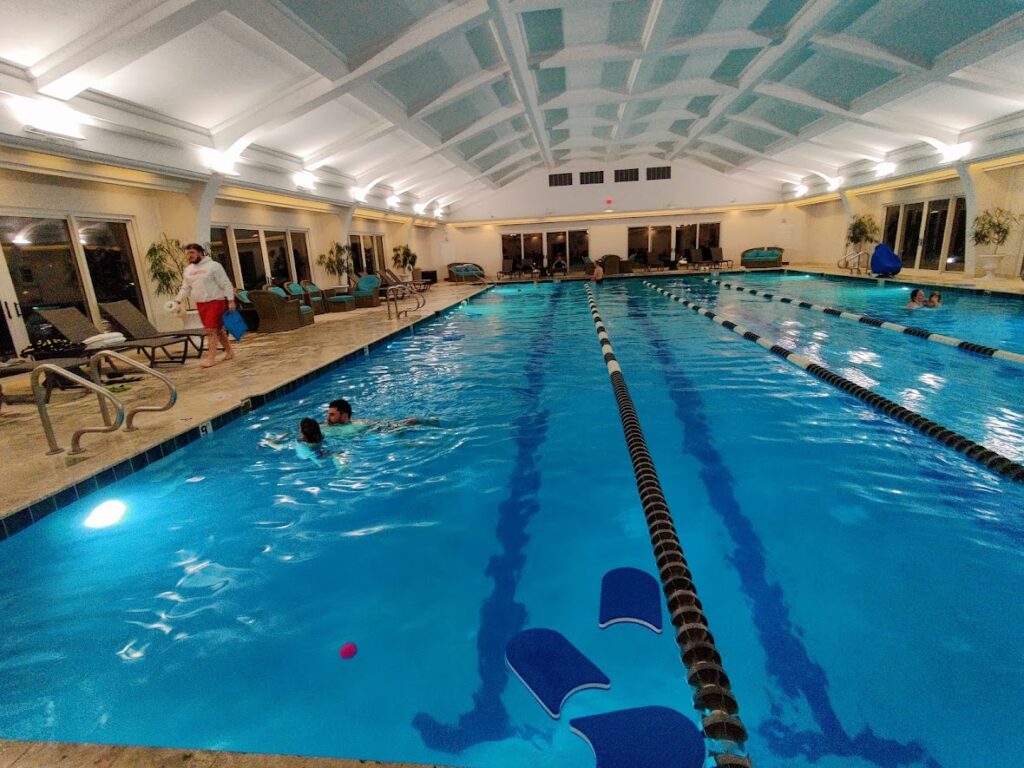 picture of an indoor pool