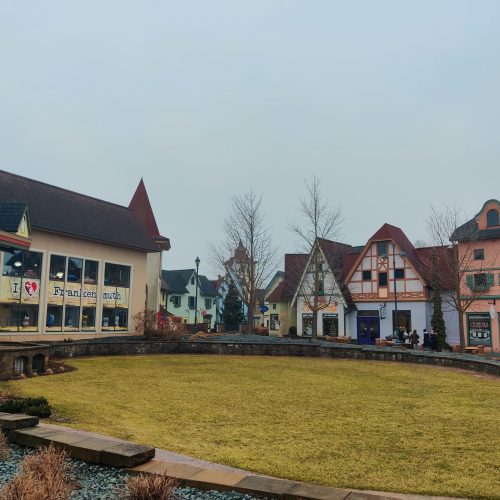 PICTURE OF BAVARIAN STYLE BUILDINGS